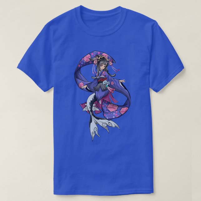 T-shirt Awesome Sirène Anime Cadeaux Graphiques pour adole (Design devant)