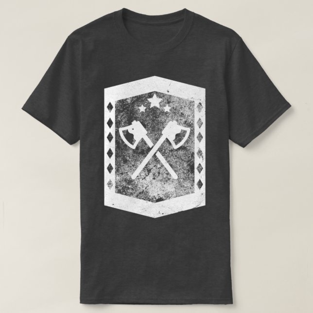 T-shirt Awesome Viking Axes Cool Armes de combat historiqu (Design devant)