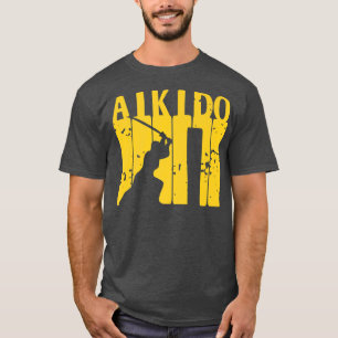 T-shirt Awesome Vintage Aikido Designs Cadeau Prémi