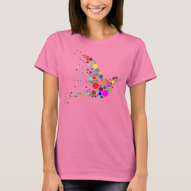 T-shirt Awesome Women's Flowy Circle Top (Devant)