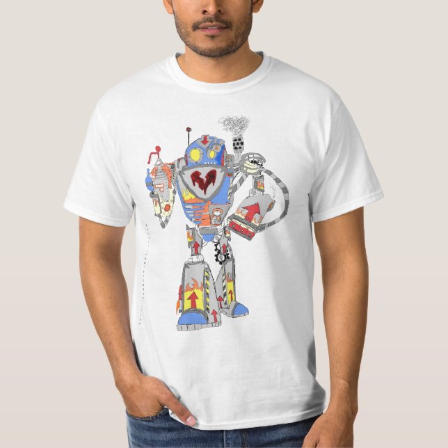 T-shirt Awesomebot 5000 (Devant)