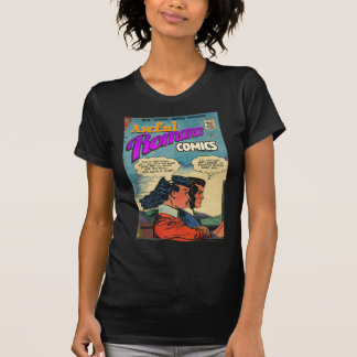 T-shirt Awful Romance Comics - couverture de bande dessiné