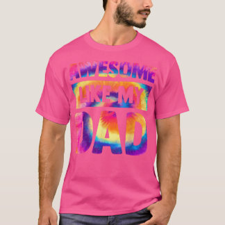 T-shirt Awome Comme Mon Père Correspondant Fête des pères 