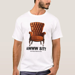 T-shirt Awww Sit Cambridge Massachusetts Tee
