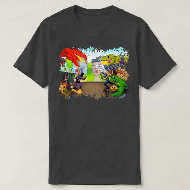 T-shirt Ax Cop Merch 2 (Design devant)