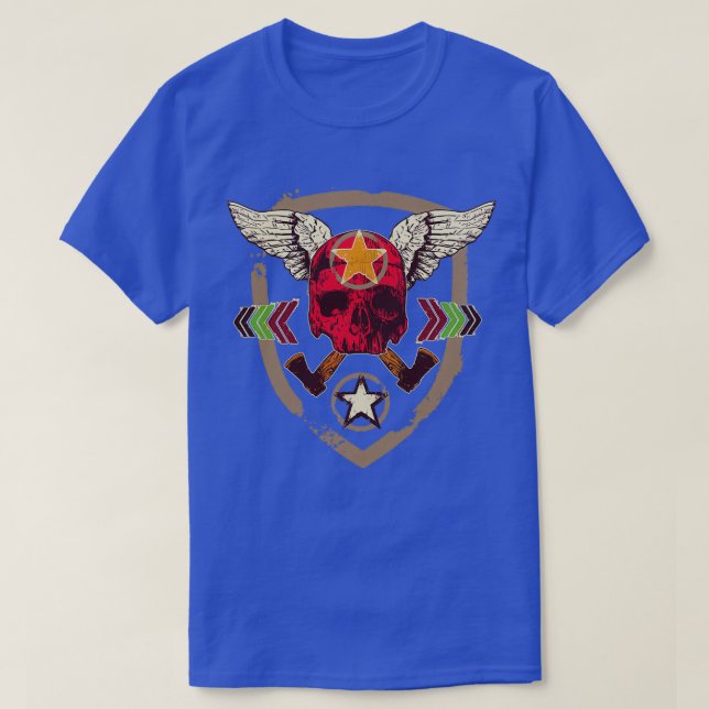 T-shirt Ax crâne (Design devant)