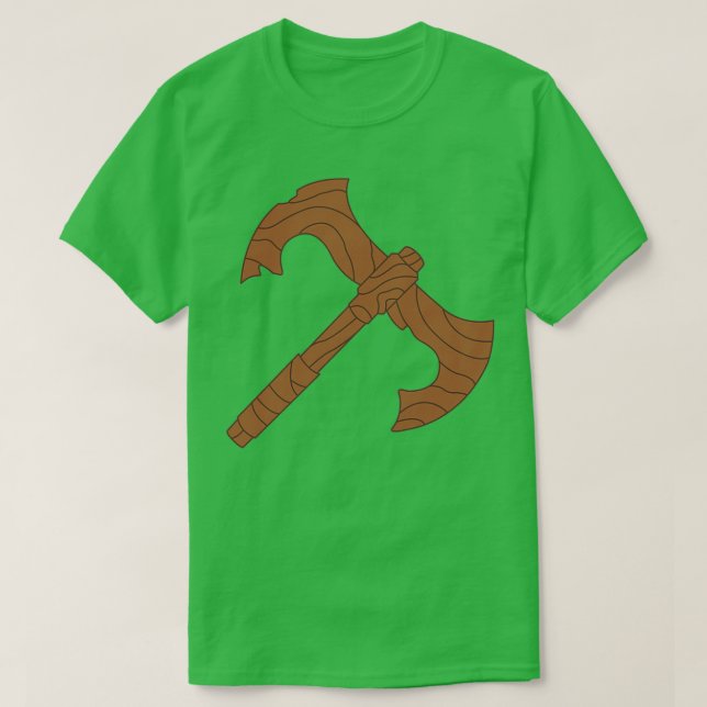 T-shirt Ax en bois (Design devant)