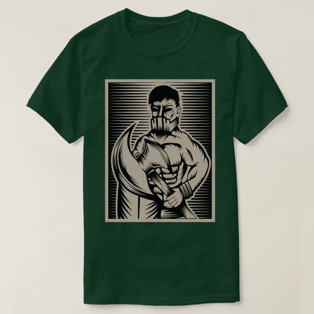 T-shirt Ax Fighter (Design devant)