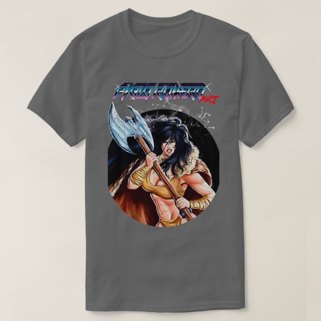 T-shirt Ax fille 1 (Design devant)