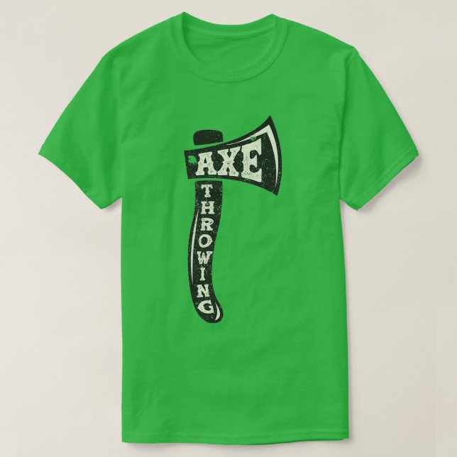 T-shirt Ax Jetant Funny Axepert Retro Hatchet Jetant G (Design devant)