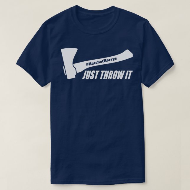 T-shirt Ax Jetant Juste Jeter (Design devant)