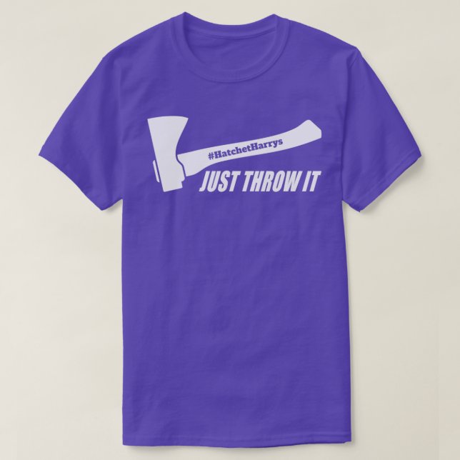 T-shirt Ax Jetant Juste Jeter 2 (Design devant)