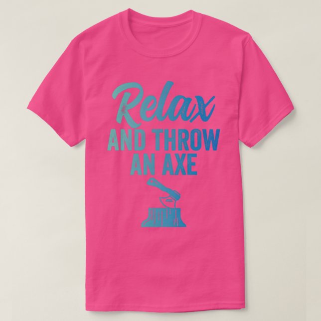T-shirt Ax Jeter Funny Ax Jeter Relax et Jeter Un (Design devant)