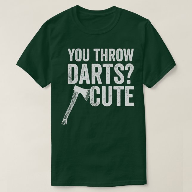 T-shirt Ax lancer jeter Tomahawk double hache cadeau 4 (Design devant)