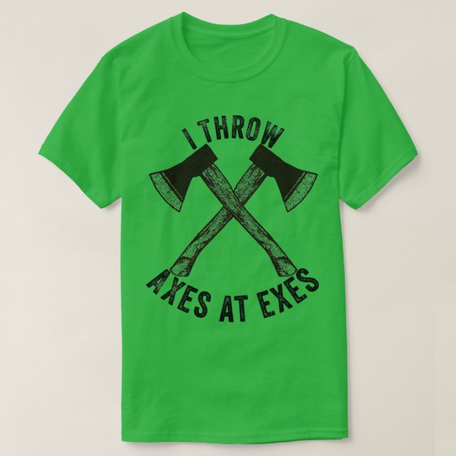 T-shirt Ax lancers jetant Tomahawk double hache cadeau 20 (Design devant)