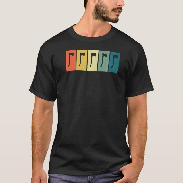 T-shirt Ax Retro Sunset Ax (Devant)