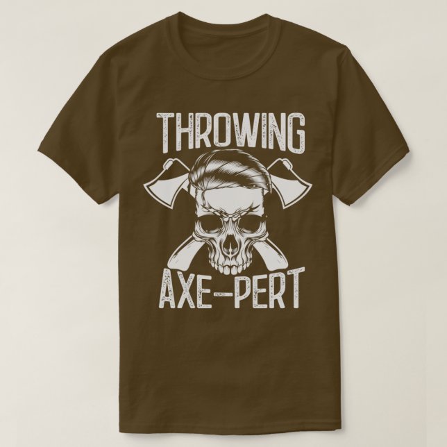T-shirt Ax Thrower Expert Thrower Game Hatchet House Cla (Design devant)