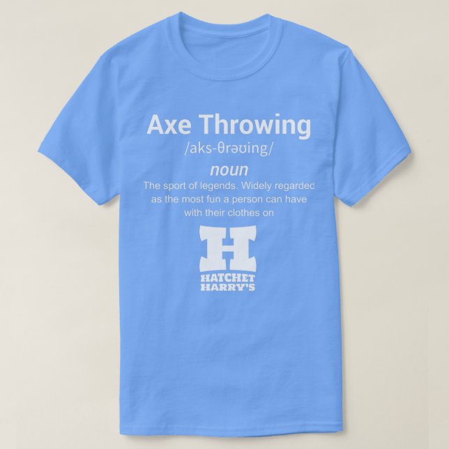 T-shirt Ax Throwing 105 (Design devant)