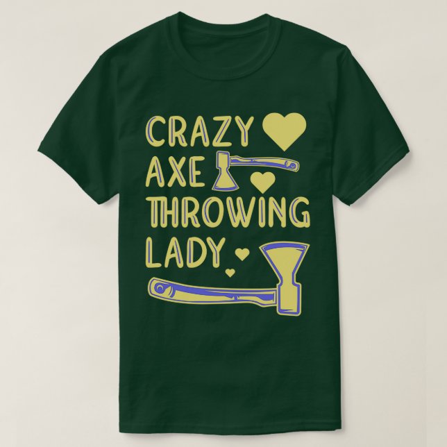 T-shirt Ax Throwing 124 (Design devant)