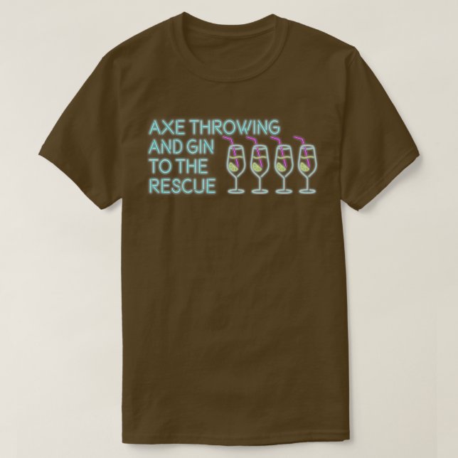 T-shirt Ax Throwing 125 (Design devant)