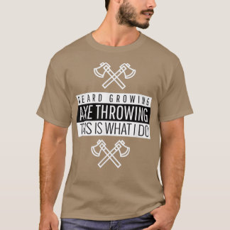 T-shirt Ax Throwing Beard Lovers 2