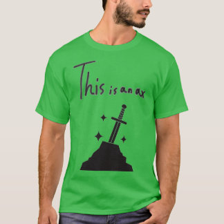 T-shirt Ax Throwing direCeci est une hache 10