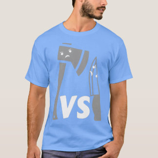 T-shirt Ax Vs Knife