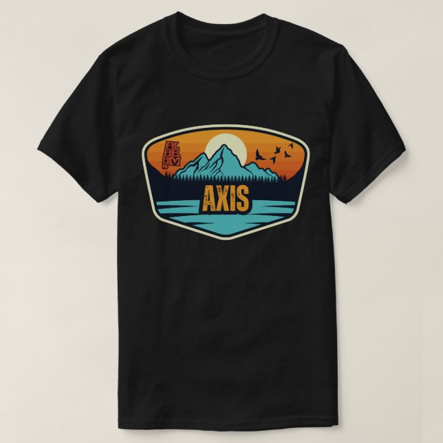 T-shirt Axe, Alabama (Design devant)