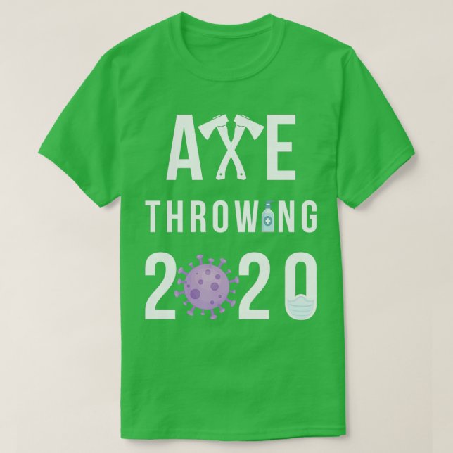 T-shirt Axe Throwing 2020 (Design devant)