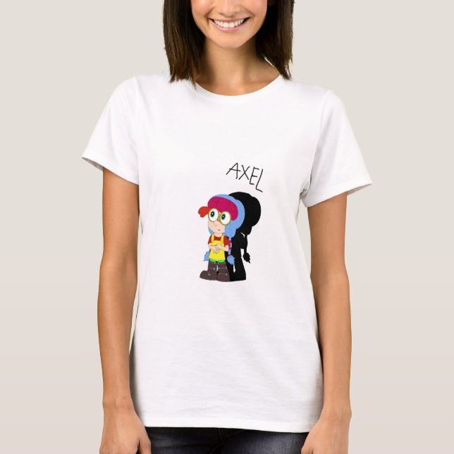 T-shirt Axel Norris T Shirt (tee de base pour femmes) (Devant)
