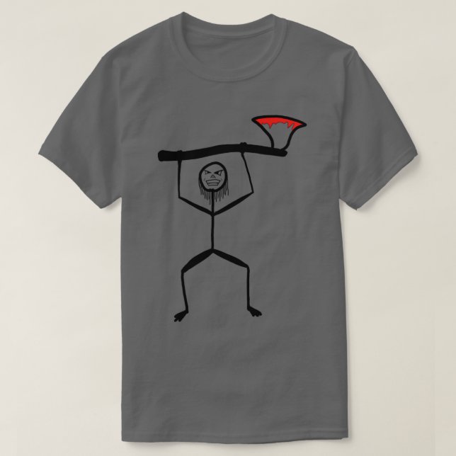 T-shirt axeman 5 (Design devant)