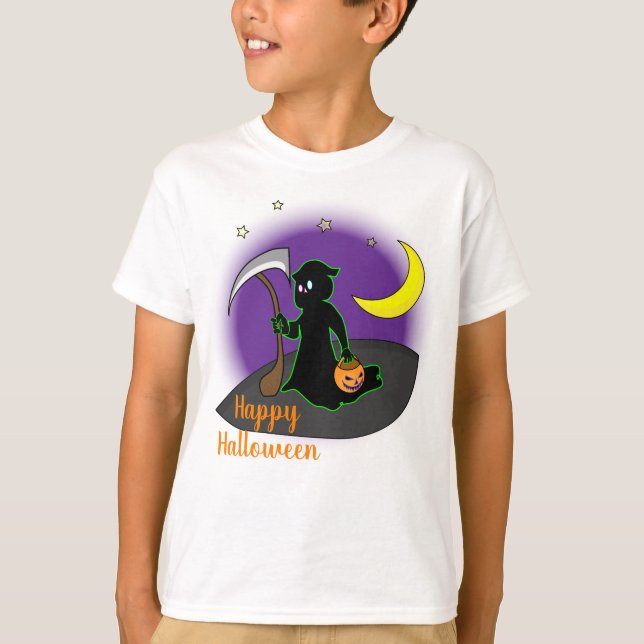 T-shirt Axeman à capuchon d'Halloween (Devant)