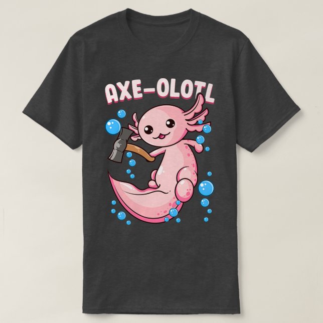 T-shirt Axeolotl 2 (Design devant)