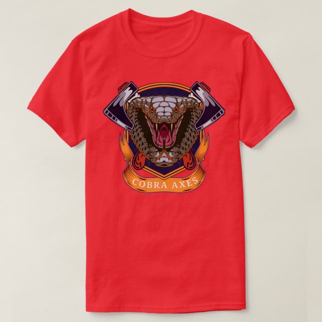 T-shirt Axes Cobra 2 (Design devant)