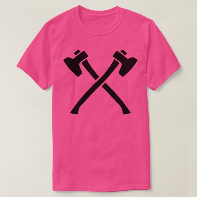 T-shirt Axes croisés 7 (Design devant)