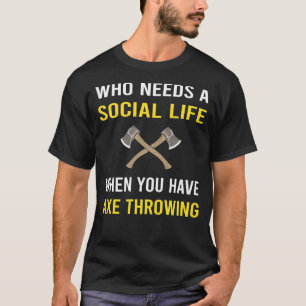 T-shirt Axes de projection de l'axe de la vie sociale