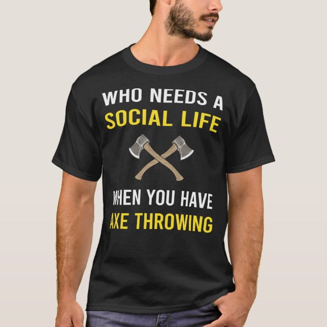 T-shirt Axes de projection de l'axe de la vie sociale (Devant)