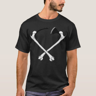 T-shirt Axes des os