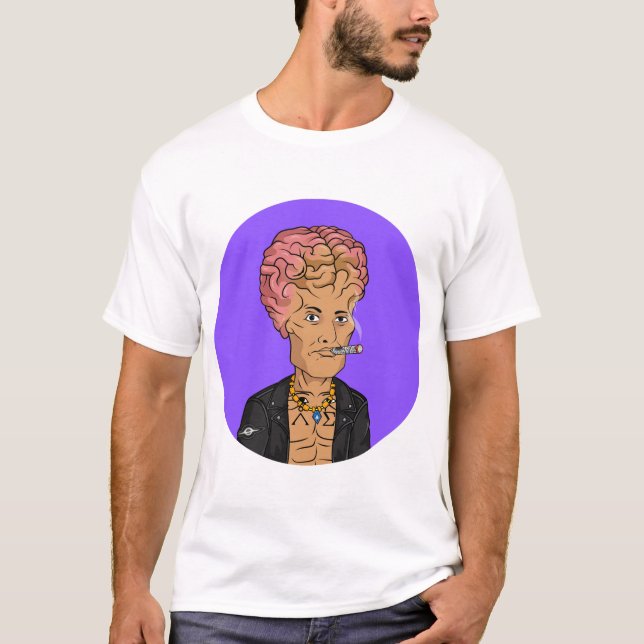 T-shirt Axiome Brain Rebelle (Devant)