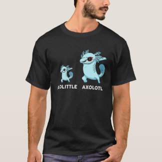 T-shirt Axolittle Axolotl Kids Dabbing Amphibian Cute Axol