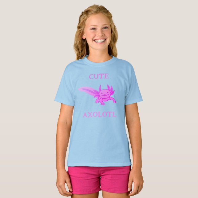 T-shirt Axolotl (Devant entier)