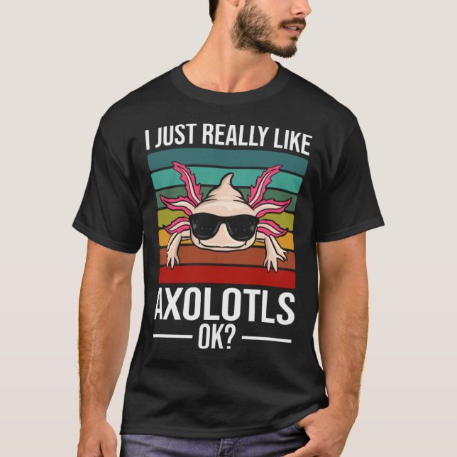T-shirt Axolotl (Devant)