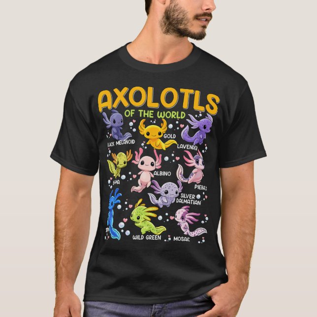 T-shirt Axolotl (Devant)
