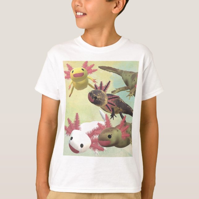 T-shirt Axolotl (Devant)