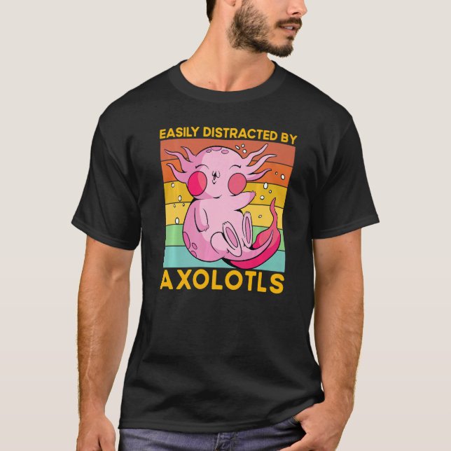 T-shirt Axolotl Amphibian dit 7 (Devant)