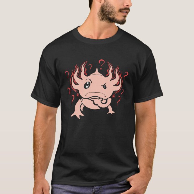 T-shirt Axolotl  Amphibians Axolotls Lizards (Devant)