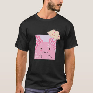 T-shirt Axolotl Animaux Sauvages Mignons Enfants Enfants J