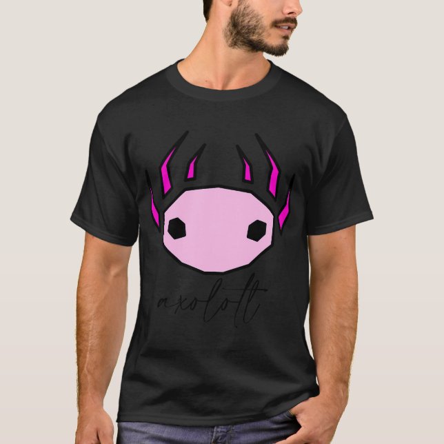 T-shirt Axolotl, Axolotl mignon (Devant)