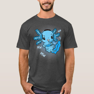 T-shirt Axolotl Axolotl Poisson Jouer Jeux Vidéo Lizard G