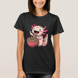 T-shirt Axolotl Beau Manger Ramen nouilles Art Axolotl